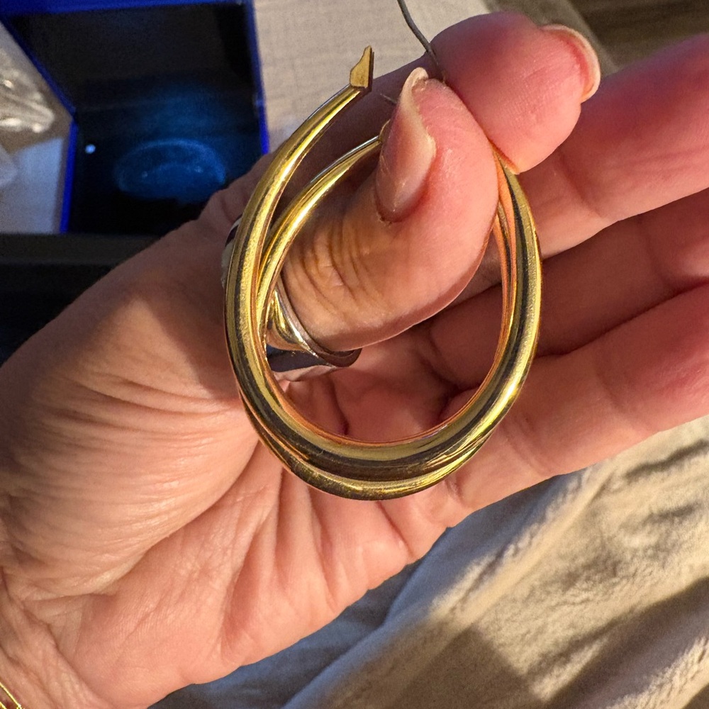 Premier Designs Gold Teardrop Earrings